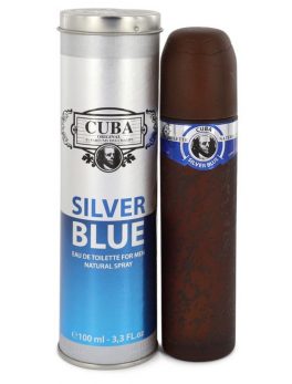 Cuba Silver Blue By Fragluxe Eau De Toilette Spray 3.3 Oz For Men