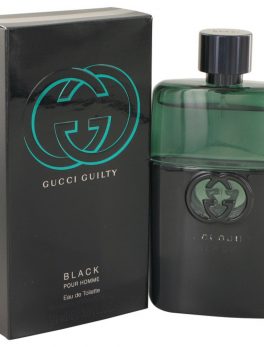 Gucci Guilty Black By Gucci Eau De Toilette Spray 3 Oz For Men