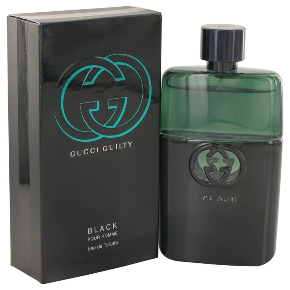 Gucci Guilty Black By Gucci Eau De Toilette Spray 3 Oz For Men