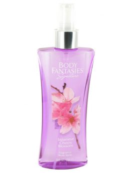 Body Fantasies Signature Japanese Cherry Blossom By Parfums De Coeur Body Spray 8 Oz For Women