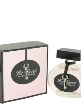Her Secret By Antonio Banderas Eau De Toilette Spray 2.7 Oz For Women