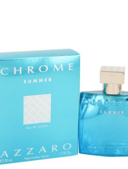 Chrome Summer By Azzaro Eau De Toilette Spray 1.7 Oz For Men
