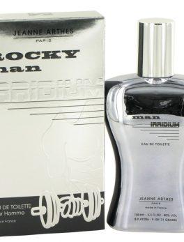 Rocky Man Irridium By Jeanne Arthes Eau De Toilette Spray 3.4 Oz For Men
