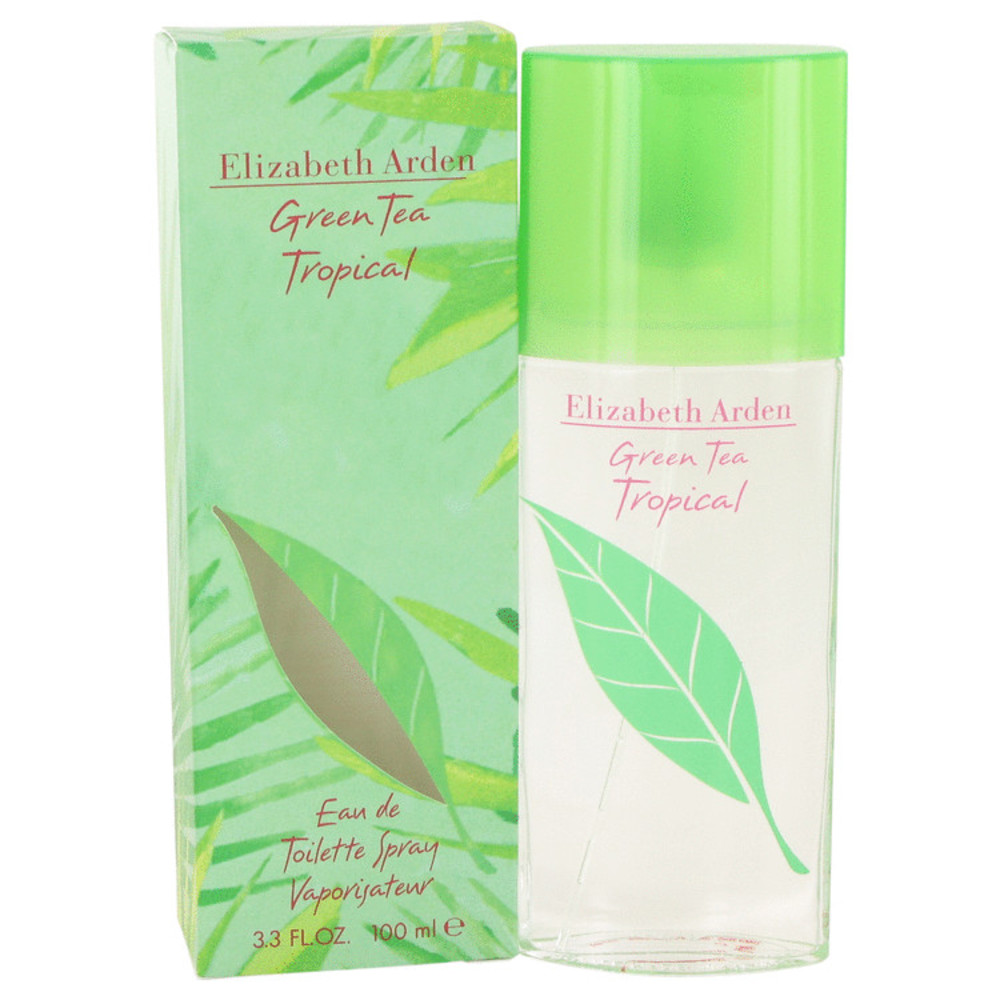 Green Tea Tropical By Elizabeth Arden Eau De Toilette Spray 3.3 Oz For Women