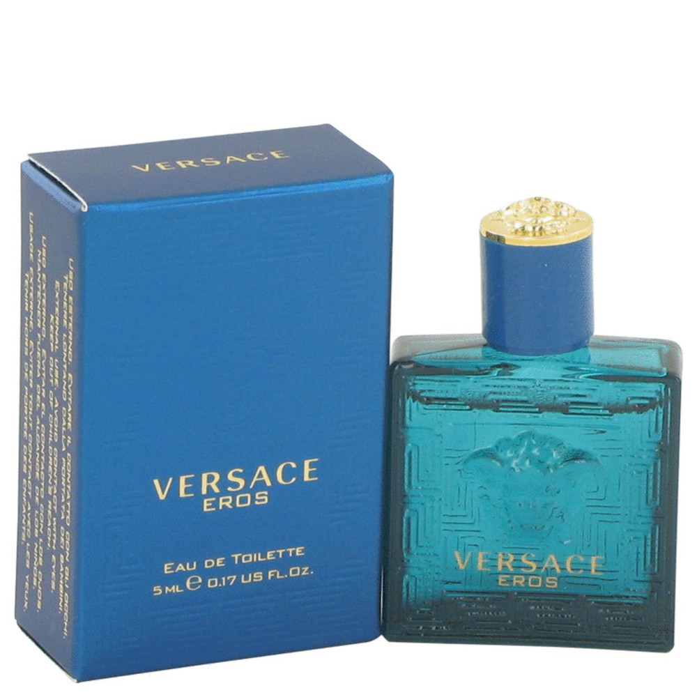 Versace Eros By Versace Mini Edt .16 Oz For Men