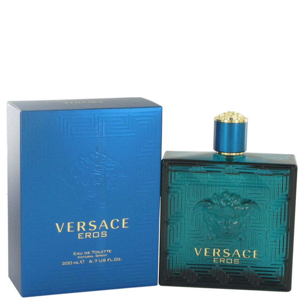 Versace Eros By Versace Eau De Toilette Spray 6.7 Oz For Men