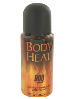 Bod Man Body Heat Sexy X2 By Parfums De Coeur Body Spray 4 Oz For Men