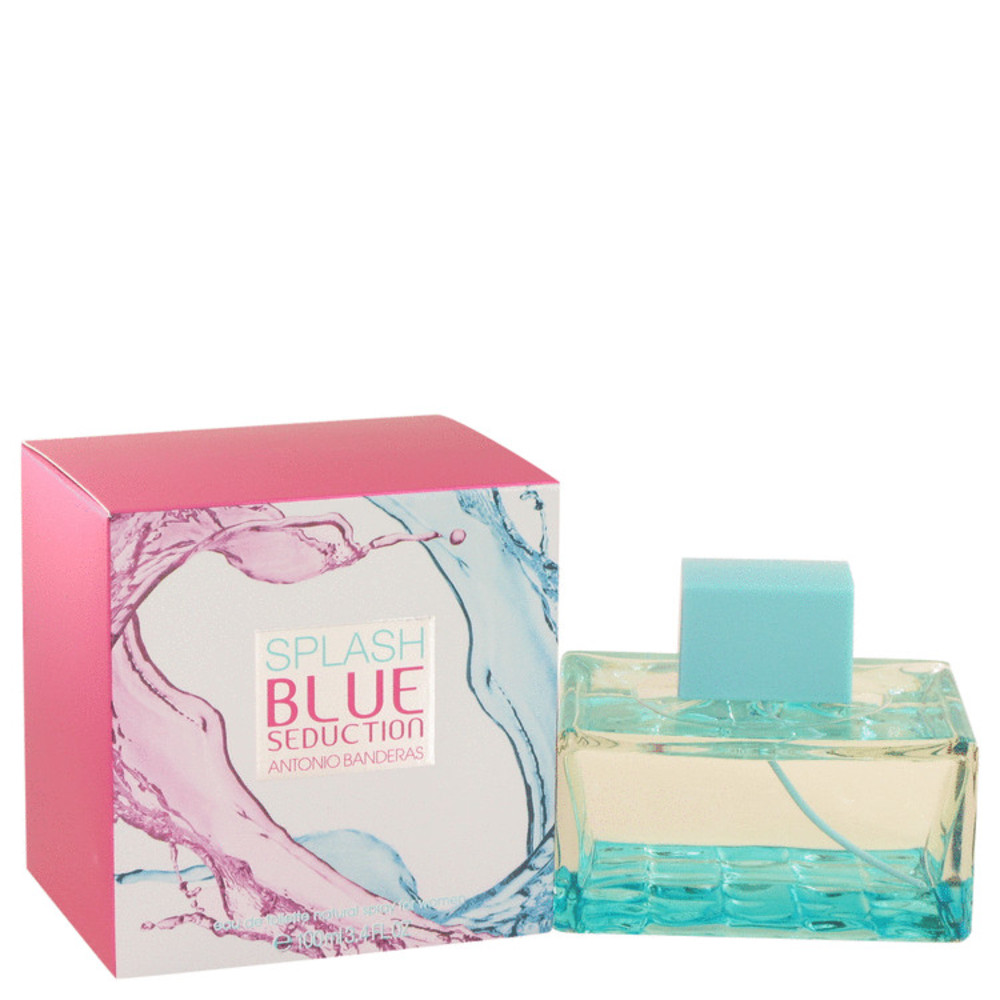Splash Blue Seduction By Antonio Banderas Eau De Toilette Spray 3.4 Oz For Women