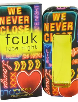 Fcuk Late Night By French Connection Eau De Toilette Spray 3.4 Oz For Women