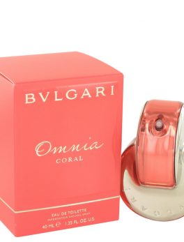 Omnia Coral By Bvlgari Eau De Toilette Spray 1.4 Oz For Women
