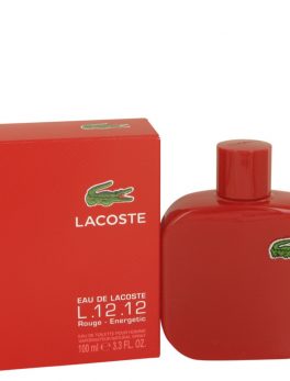 Lacoste Eau De Lacoste L.12.12 Rouge By Lacoste Eau De Toilette Spray 3.3 Oz For Men