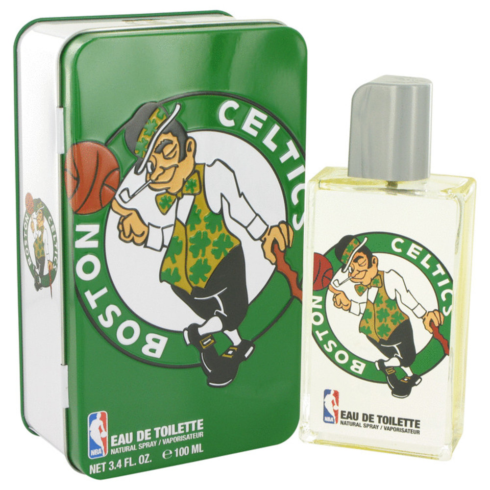 Nba Celtics By Air Val International Eau De Toilette Spray (metal Case) 3.4 Oz For Men