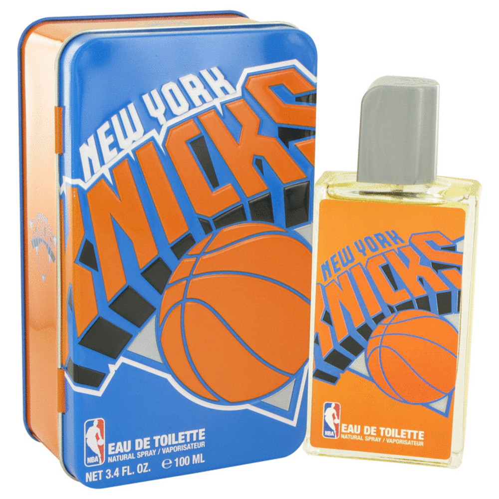 Nba Knicks By Air Val International Eau De Toilette Spray (metal Case) 3.4 Oz For Men