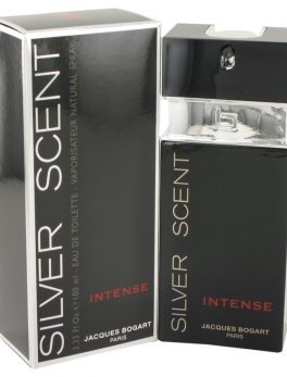 Silver Scent Intense By Jacques Bogart Eau De Toilette Spray 3.33 Oz For Men