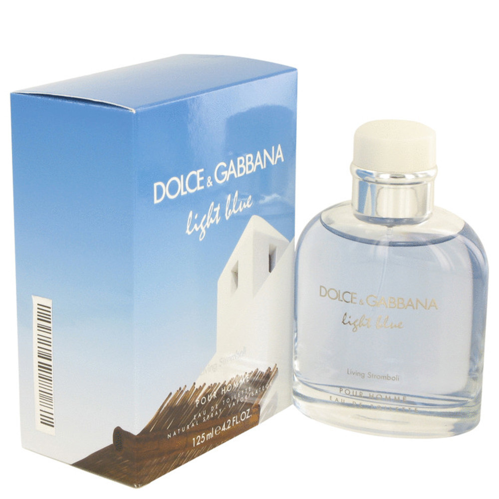 Light Blue Living Stromboli By Dolce and Gabbana Eau De Toilette Spray 4.2 Oz For Men