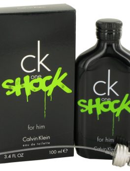Ck One Shock By Calvin Klein Eau De Toilette Spray 3.4 Oz For Men