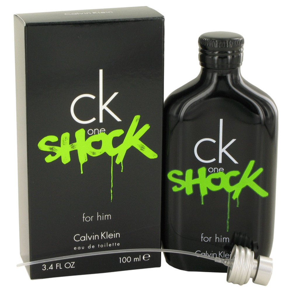 Ck One Shock By Calvin Klein Eau De Toilette Spray 3.4 Oz For Men