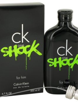 Ck One Shock By Calvin Klein Eau De Toilette Spray 6.7 Oz For Men