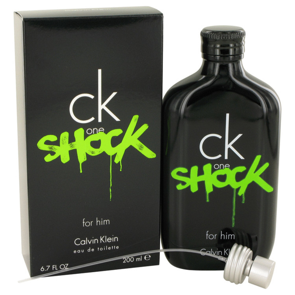 Ck One Shock By Calvin Klein Eau De Toilette Spray 6.7 Oz For Men