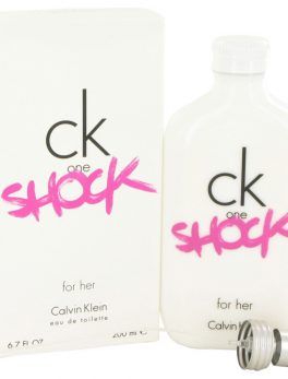 Ck One Shock By Calvin Klein Eau De Toilette Spray 6.7 Oz For Women