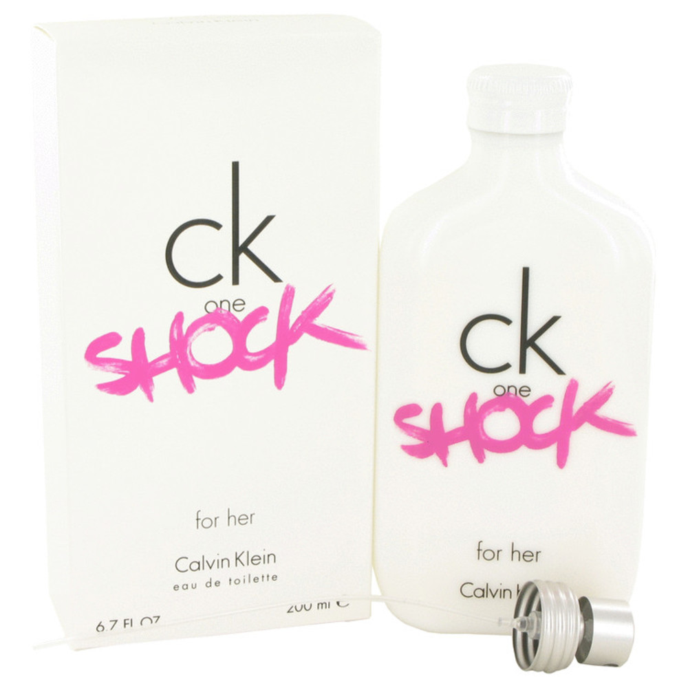 Ck One Shock By Calvin Klein Eau De Toilette Spray 6.7 Oz For Women