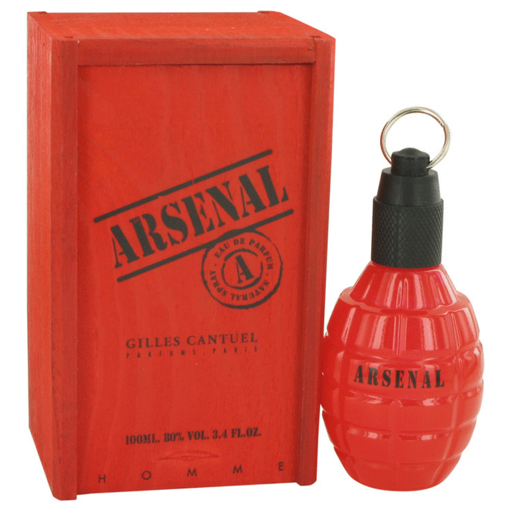 Arsenal Red By Gilles Cantuel Eau De Parfum Spray (new) 3.4 Oz For Men