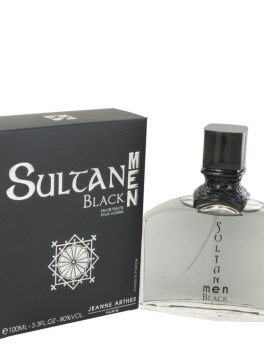 Sultan Black By Jeanne Arthes Eau De Toilette Spray 3.3 Oz For Men