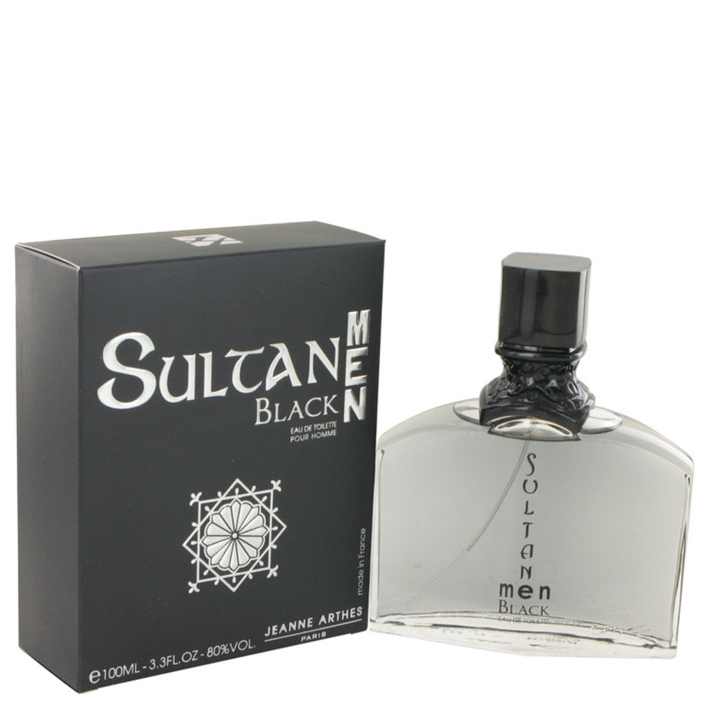 Sultan Black By Jeanne Arthes Eau De Toilette Spray 3.3 Oz For Men