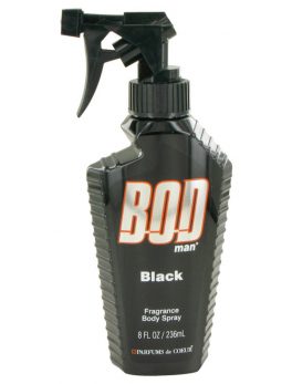 Bod Man Black By Parfums De Coeur Body Spray 8 Oz For Men