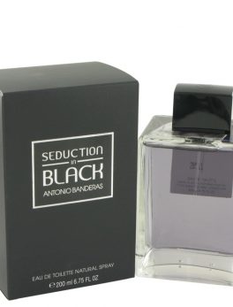Seduction In Black By Antonio Banderas Eau De Toilette Spray 6.8 Oz For Men