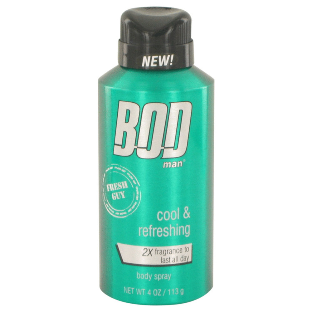 Bod Man Fresh Guy By Parfums De Coeur Body Spray 4 Oz For Men