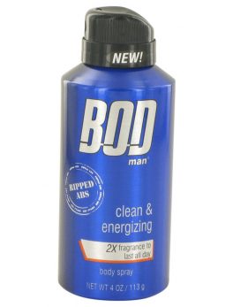 Bod Man Really Ripped Abs By Parfums De Coeur Fragrance Body Spray 4 Oz For Men