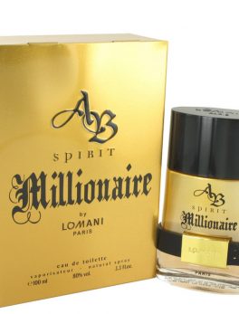 Spirit Millionaire By Lomani Eau De Toilette Spray 3.3 Oz For Men