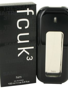 Fcuk 3 By French Connection Eau De Toilette Spray 3.4 Oz For Men