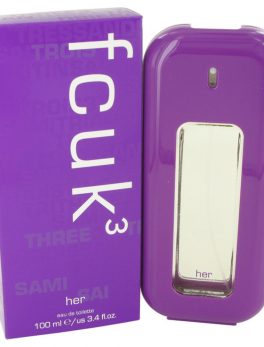 Fcuk 3 By French Connection Eau De Toilette Spray 3.4 Oz For Women