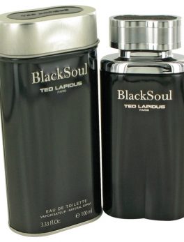 Black Soul By Ted Lapidus Eau De Toilette Spray 3.4 Oz For Men