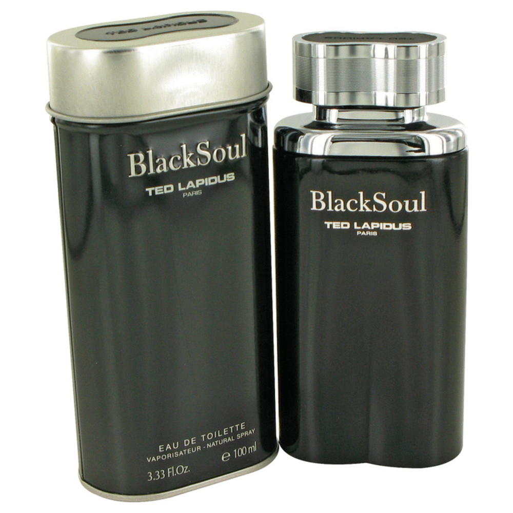 Black Soul By Ted Lapidus Eau De Toilette Spray 3.4 Oz For Men