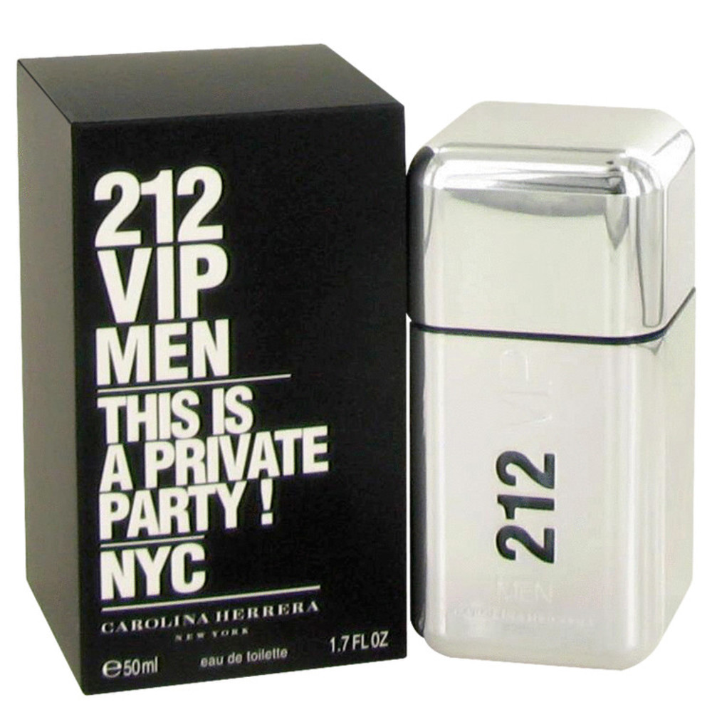 212 Vip By Carolina Herrera Eau De Toilette Spray 1.7 Oz For Men