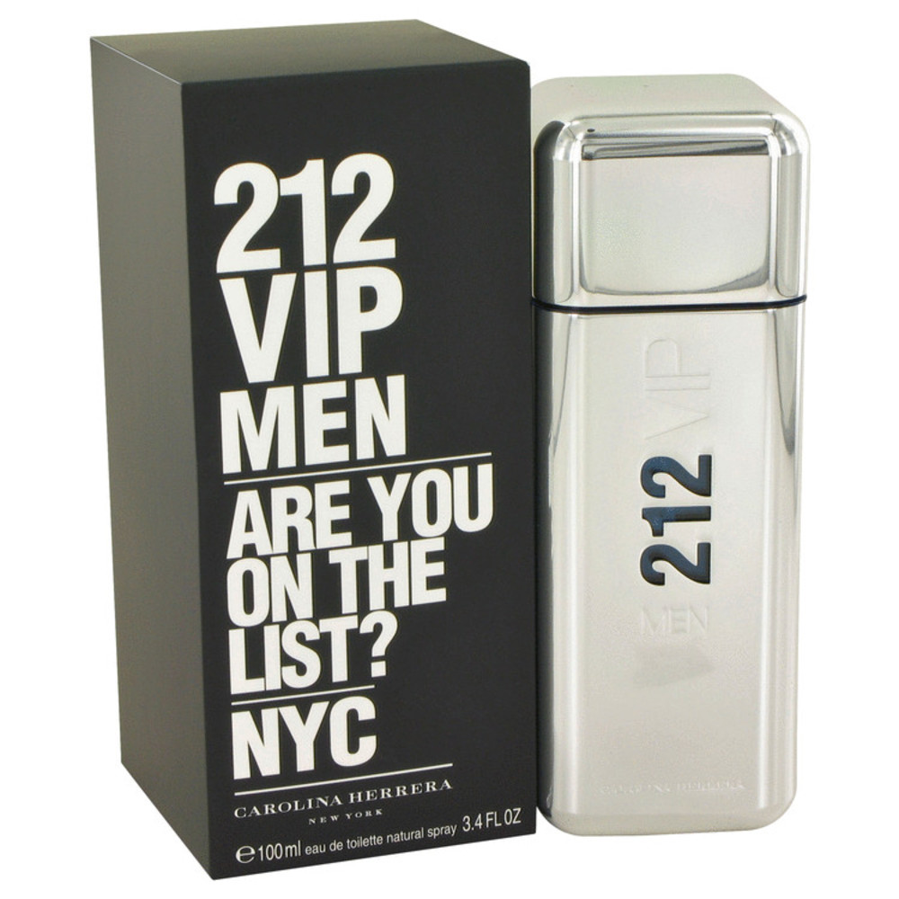 212 Vip By Carolina Herrera Eau De Toilette Spray 3.4 Oz For Men