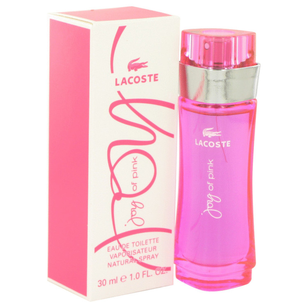 Joy Of Pink By Lacoste Eau De Toilette Spray 1 Oz For Women
