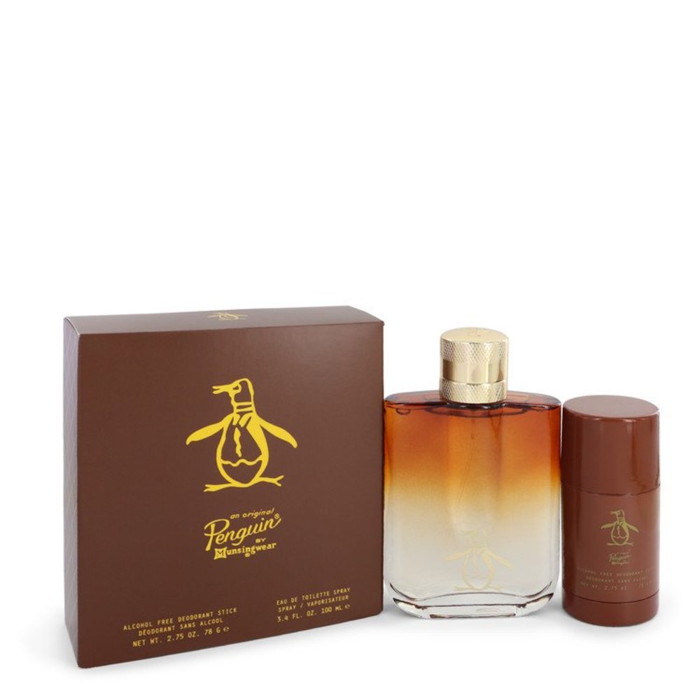 Original Penguin By Munsingwear Gift Set -- 3.4 Oz Eau De Toilette Spray + 2.5 Oz Deodorant Stick (alcohol Free) For Men