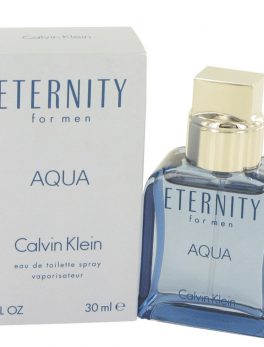 Eternity Aqua By Calvin Klein Eau De Toilette Spray 1 Oz For Men
