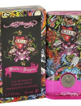 Ed Hardy Hearts and Daggers By Christian Audigier Eau De Parfum Spray 1.7 Oz For Women