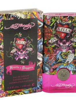 Ed Hardy Hearts and Daggers By Christian Audigier Eau De Parfum Spray 3.4 Oz For Women
