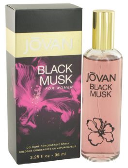 Jovan Black Musk By Jovan Cologne Concentrate Spray 3.25 Oz For Women