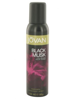Jovan Black Musk By Jovan Deodorant Spray 5 Oz For Men