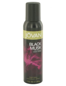 Jovan Black Musk By Jovan Deodorant Spray 5 Oz For Women