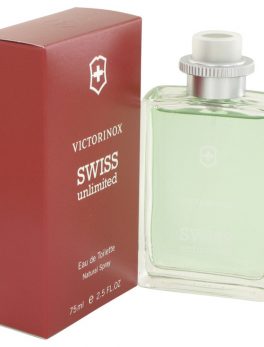 Swiss Unlimited By Victorinox Eau De Toilette Spray 2.5 Oz For Men