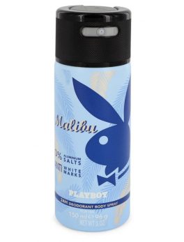Malibu Playboy By Playboy 24h Deodorant Body Spray 5 Oz For Men