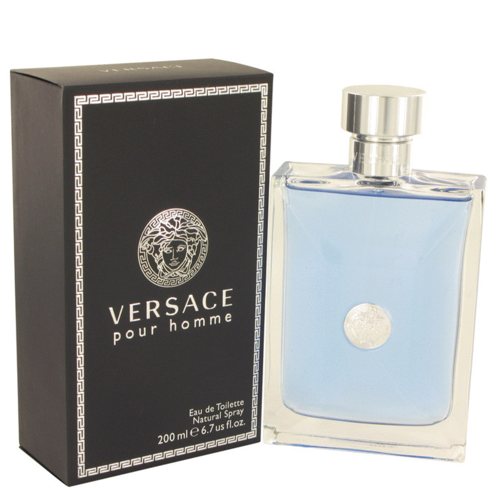 Versace Pour Homme By Versace Eau De Toilette Spray 6.7 Oz For Men